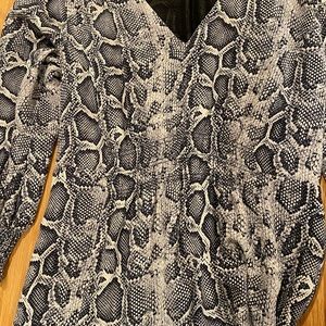 Gorgeous Rebecca Taylor snake print dress